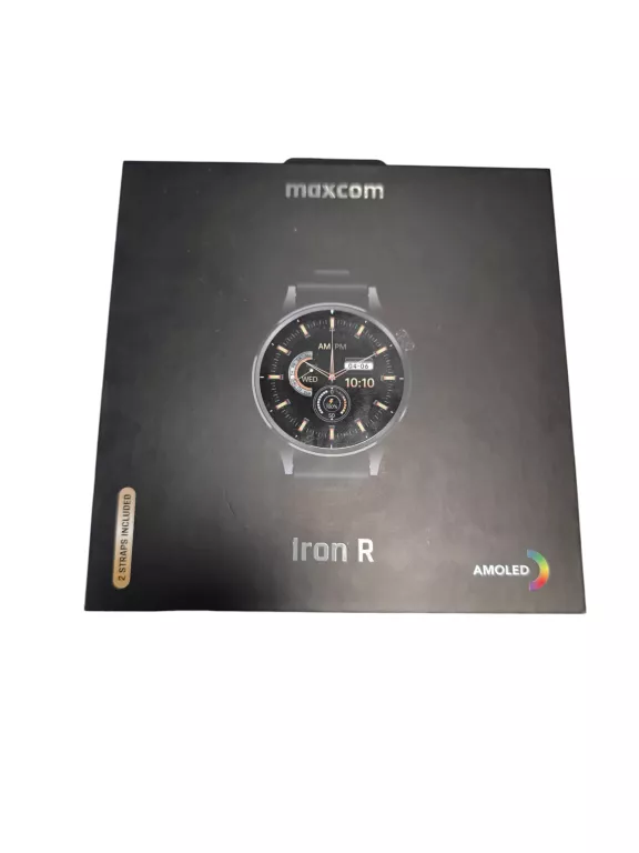 SMARTWATCH MAXCOM FW66 IRON R GRAPHITE AMOLED IP68 SZKŁO 2.5D