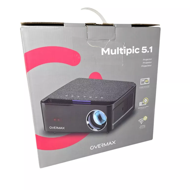 PROJEKTOR OVERMAX MULTIPIC 5.1 KOMPLET