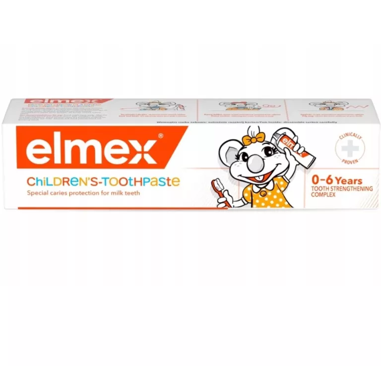 ELMEX KIDS PASTA DO ZĘBÓW DZIECI 0-6 LAT
