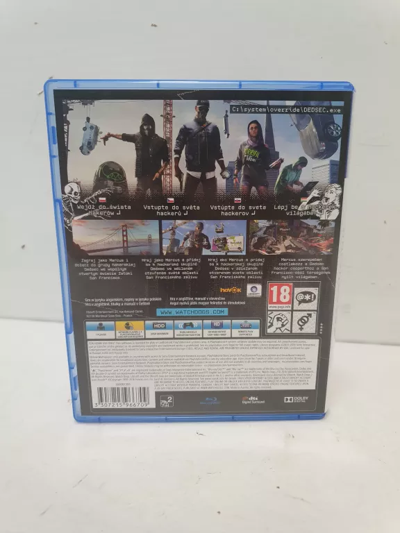 WATCH DOGS 2 PS4