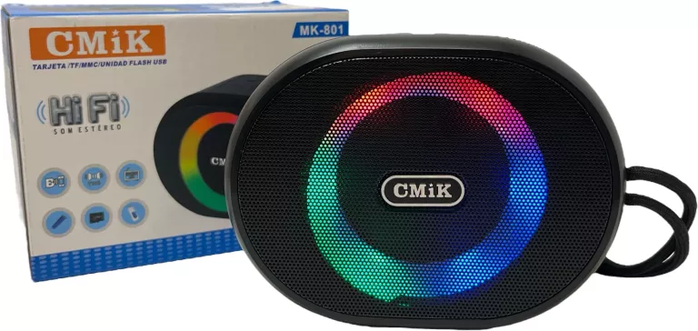 RADIO FM/GŁOŚNIK BLUETOOTH CMIK MK-801 40388 8W RGB
