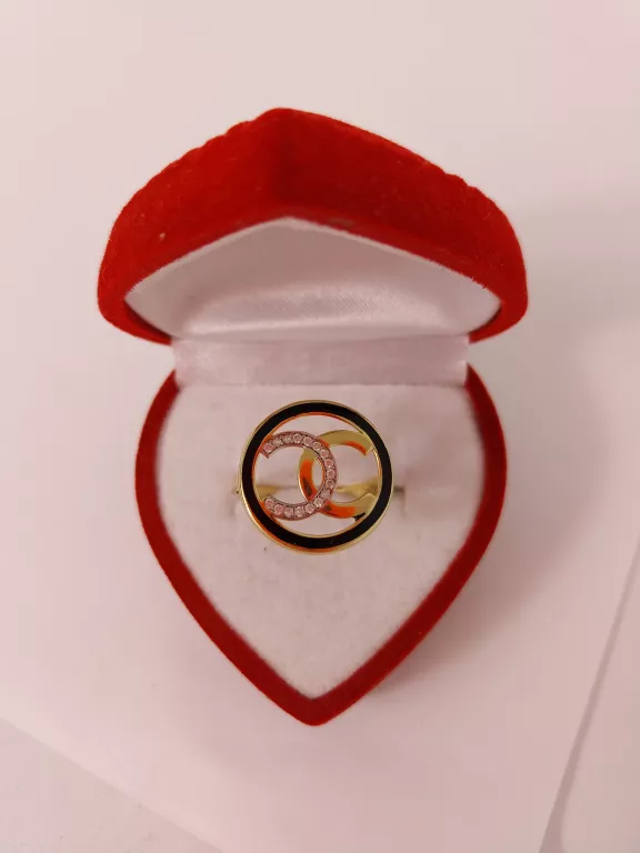ZŁOTY PIERŚCIONEK CHANEL 585