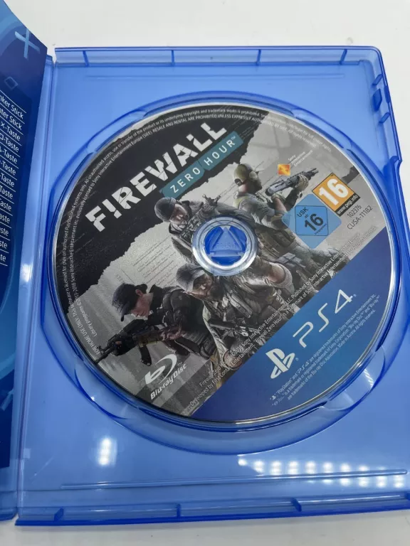 GRA PS4 FIREWALL ZERO HOUR VR