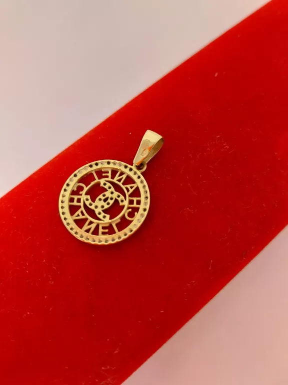 ZŁOTA   ZAWIESZKA  CHANEL 585