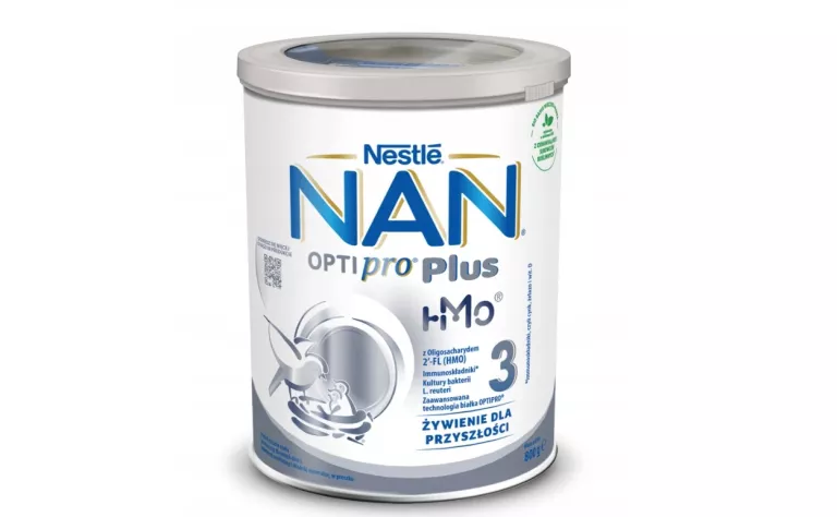MLEKO NESTLE NAN OPTIPRO 3 PLUS NASTĘPNE 800G