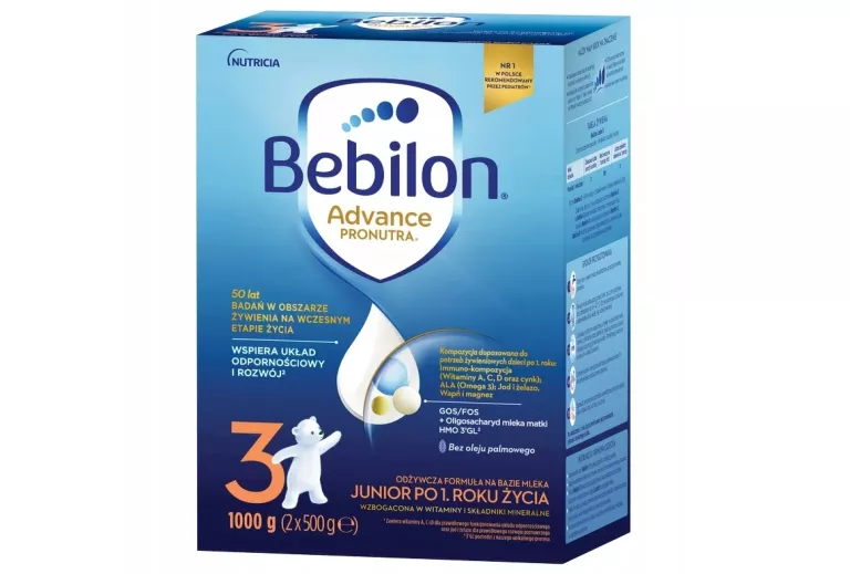 BEBILON 3 ADVANCE PRONUTRA JUNIOR PO 1 ROKU 1000 G