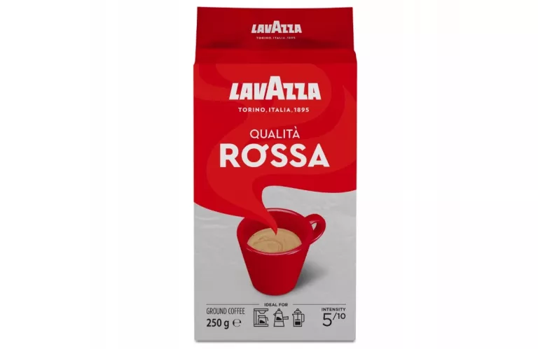 LAVAZZA QUALITA ROSSA KAWA MIELONA ŚREDNIO PALONA 250G