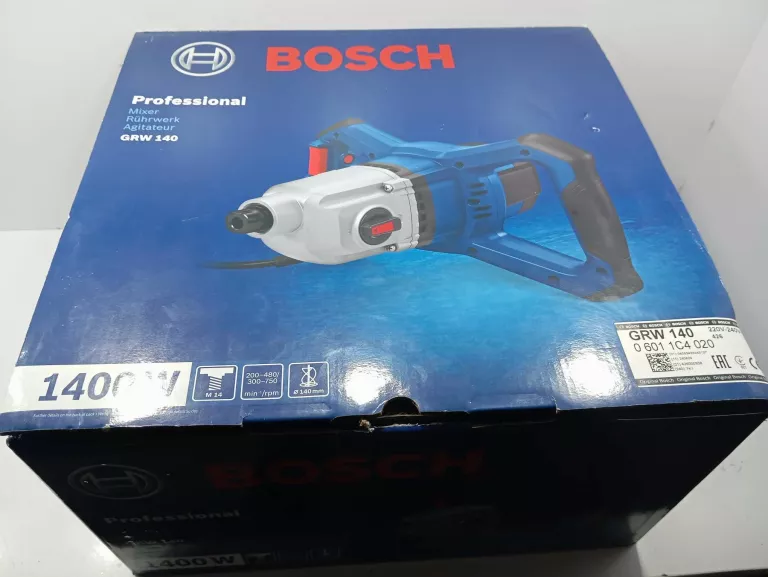 MIESZADŁO BUDOWLANE DO ZAPRAW KLEJU 1400W BOSCH GRW 140