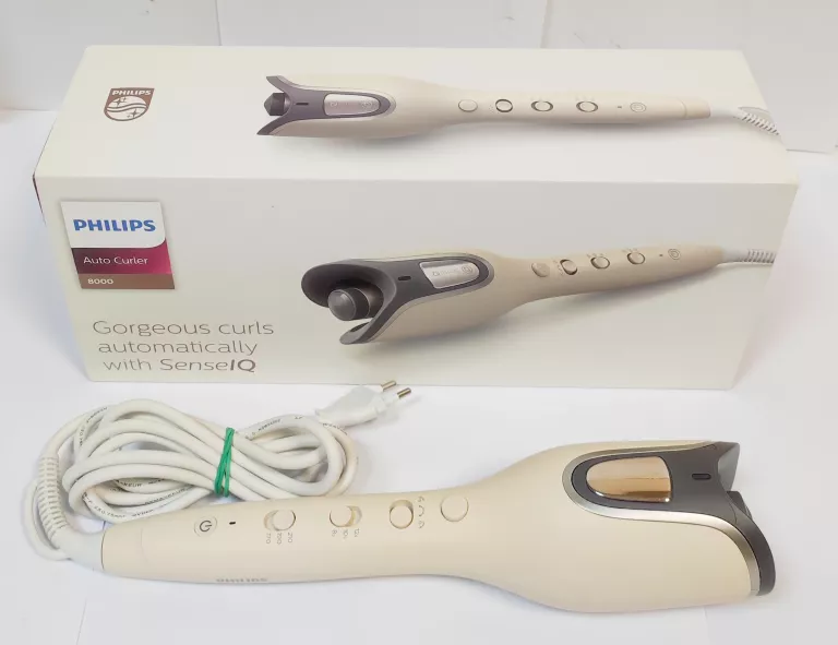 LOKÓWKA AUTOMATYCZNA DO WŁOSÓW Z JONIZACJĄ PHILIPS  BHB887 KOMPLET