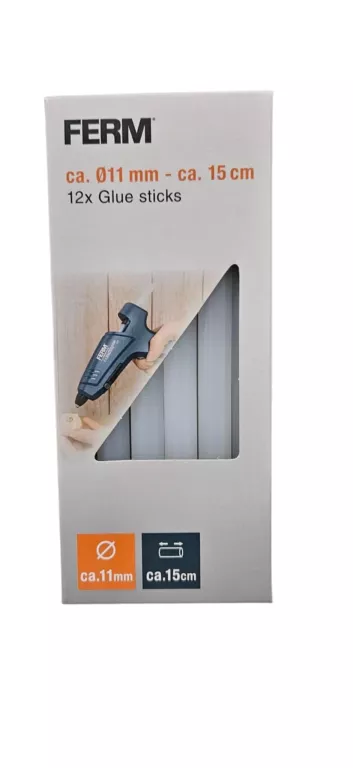 KLEJ  NA GORĄCO FERM GGA1009 11MM 15CM  12SZT