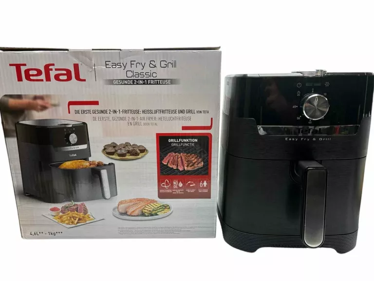 FRYTKOWNICA BEZTŁUSZCZOWA TEFAL EASY FRY&GRILL EY5018