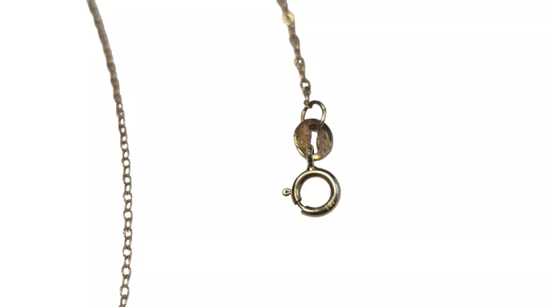 ZŁOTY ŁAŃCUSZEK 585 14K SERCA 45CM 1,13G