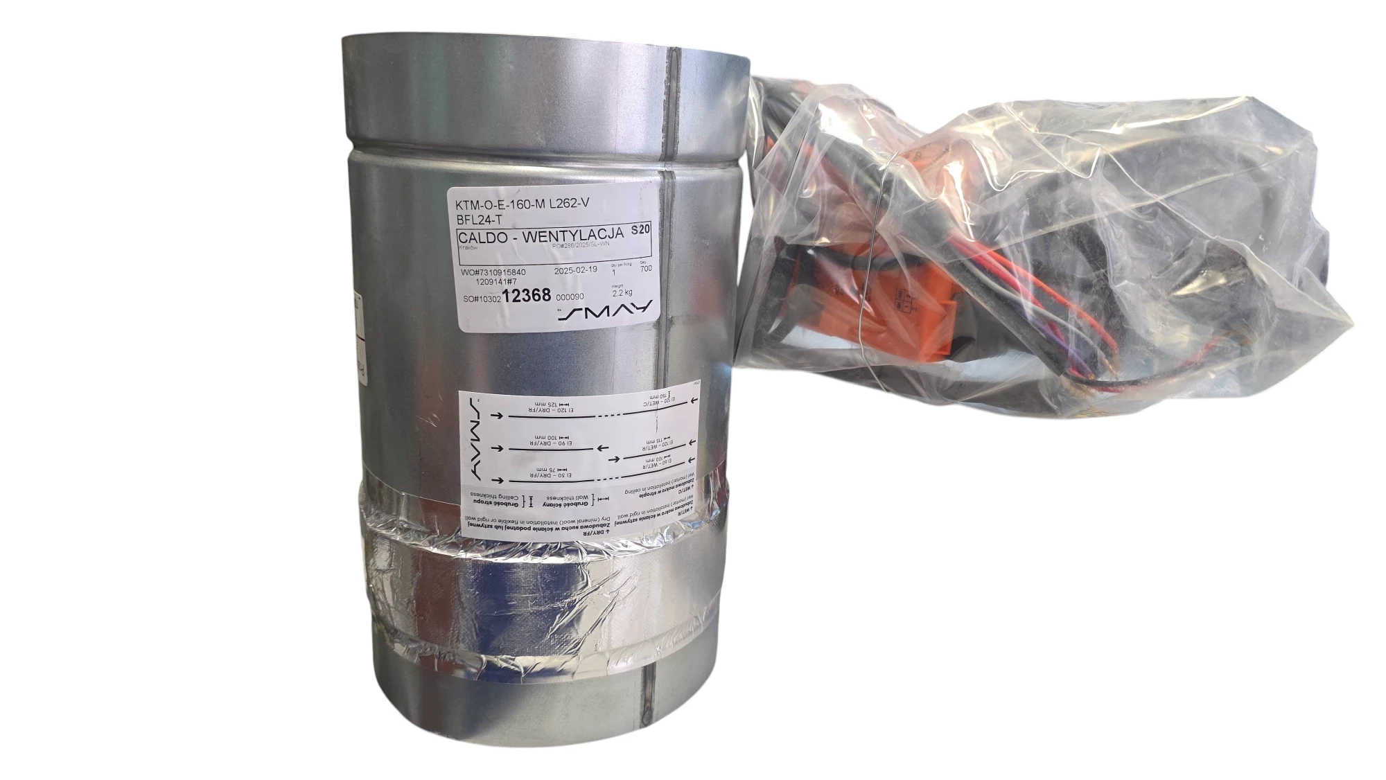 klapa-przeciwpozarowa-ppoz-eis-120-z-silownikiem-230v-odcinajaca-250mm-srednica-25000