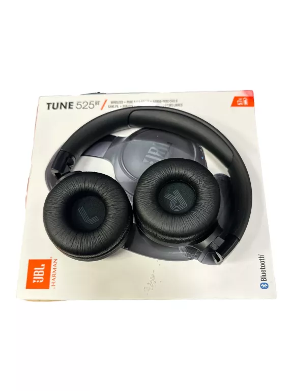 SŁUCHAWKI NAUSZNE BEZPRZEWODOWE JBL TUNE 525BT CZARNE