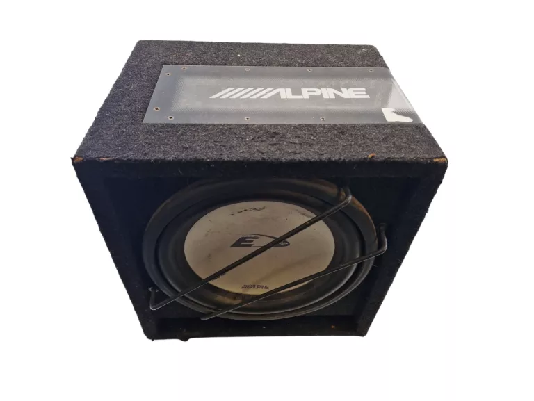 SUBWOOFER SAMOCHODOWY ALPINE SBG-1244BP MAX 800W WZMACNIACZ MAC MPX 2000