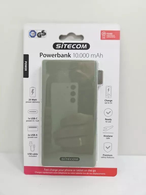 POWERBANK SITECOM 10,000MAH