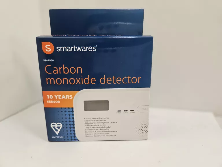 CZUJNIK CZADU TLENKU WĘGLA SMARTWARES CARBON PD-8826