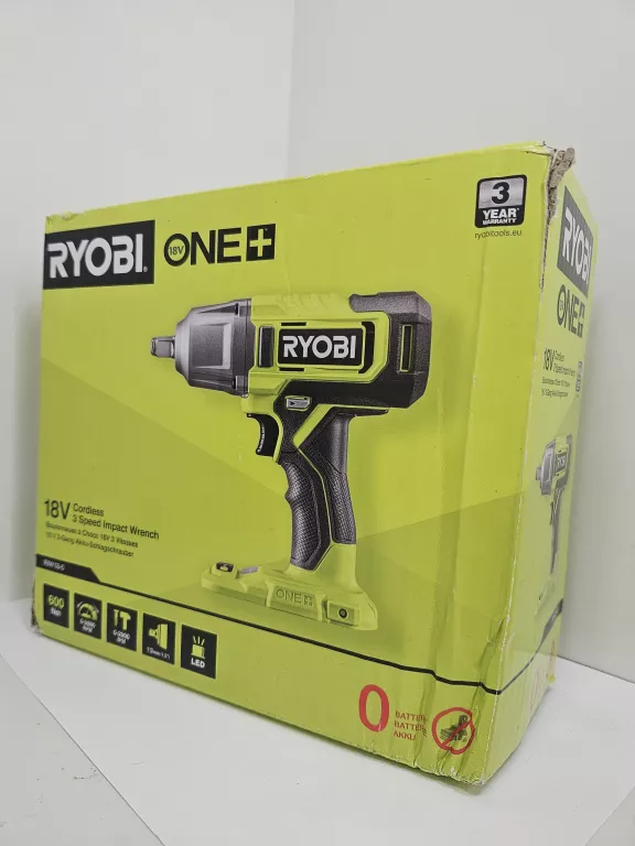 KLUCZ UDAROWY AKUMULATOROWY RYOBI ONE+ RIW18-0 18V