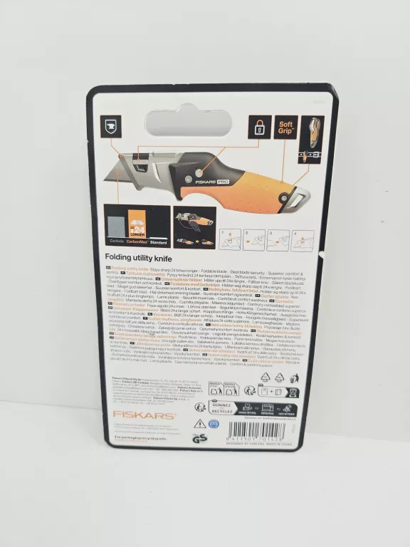 FISKARS NÓŻ UNIWERSALNY CARBONMAX SKŁ.OST.1027224