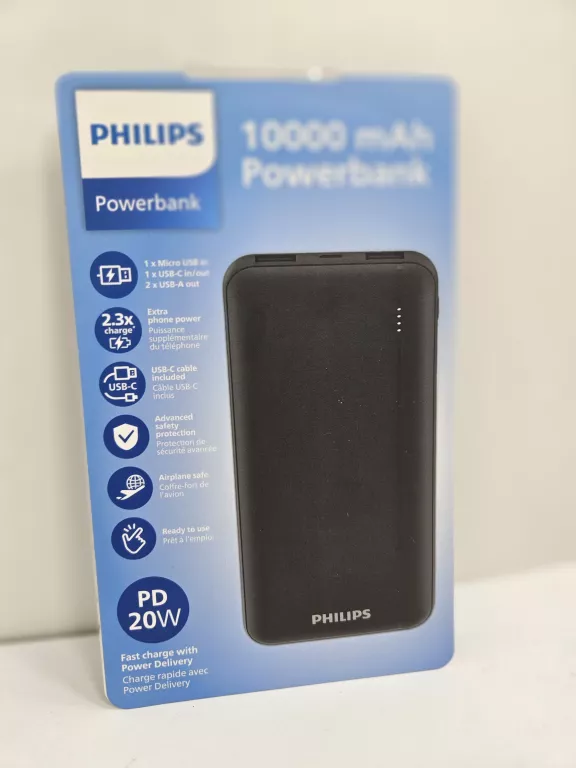 POWERBANK PHILIPS 10000MAH