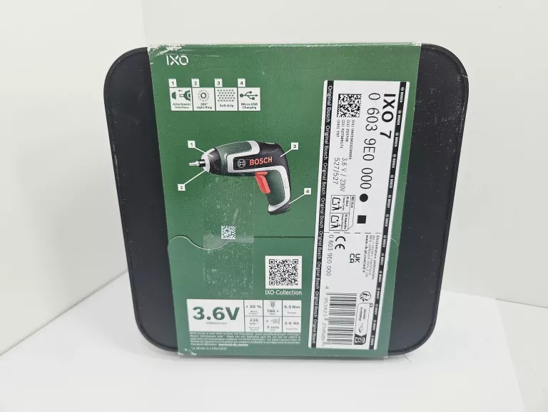 WKRĘTARKA BOSCH ZASILANIE AKUMULATOROWE 3,6 V 06039E000