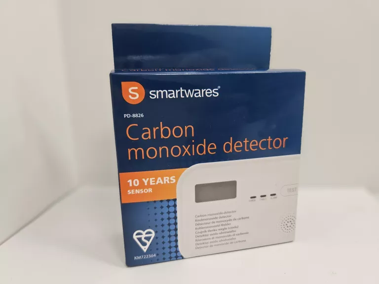 CZUJNIK CZADU TLENKU WĘGLA SMARTWARES CARBON PD-8826