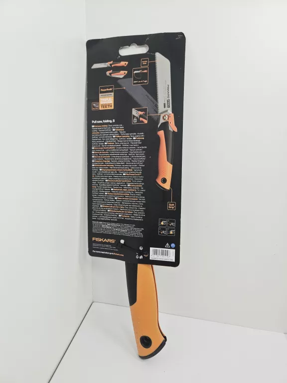 PIŁA SKŁADANA POWERTOOTH 15CM, 19 TPI FISKARS