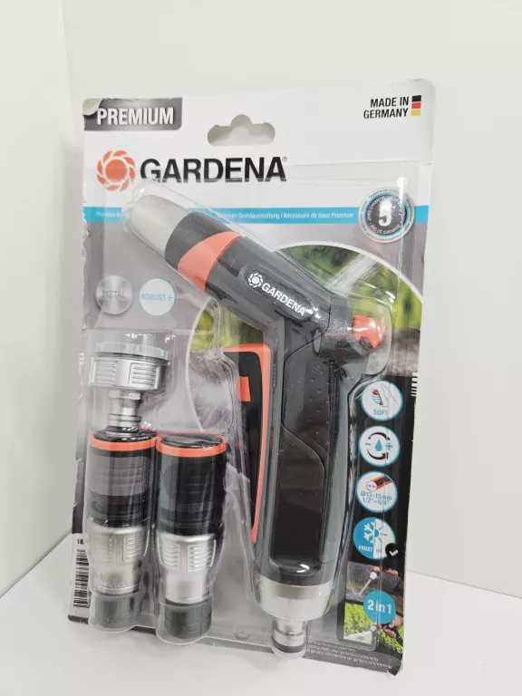 ZESTAW OGRODWY DO WĘŻA GARDENA PREMIUM OGS