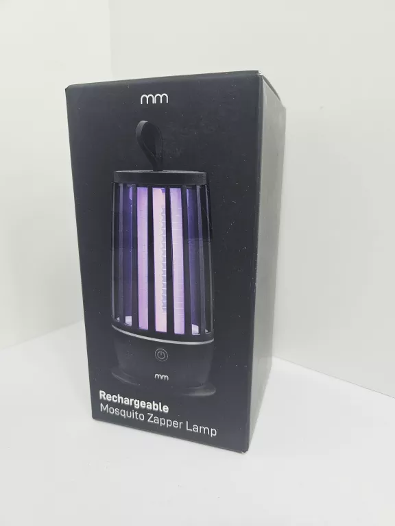 LAMPA OWADOBÓJCZA ZEWNĘTRZNA LAMPA NA KOMARY MUCHY UV NA BATERIE 2000MA