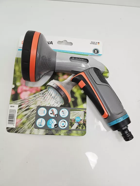 GARDENA COMFORT WIELOFUNKCYJNY PISTOLET ZRASZAJĄCY 18315