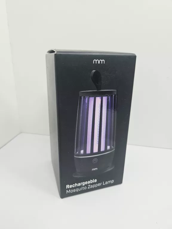 LAMPA OWADOBÓJCZA ZEWNĘTRZNA LAMPA NA KOMARY MUCHY UV NA BATERIE 2000MA