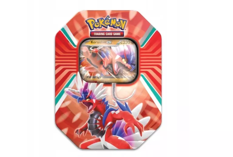 POKEMON TCG: PALDEA LEGENDS TIN - KORAIDON ZAFOLIOWANE OPAKOWANIE