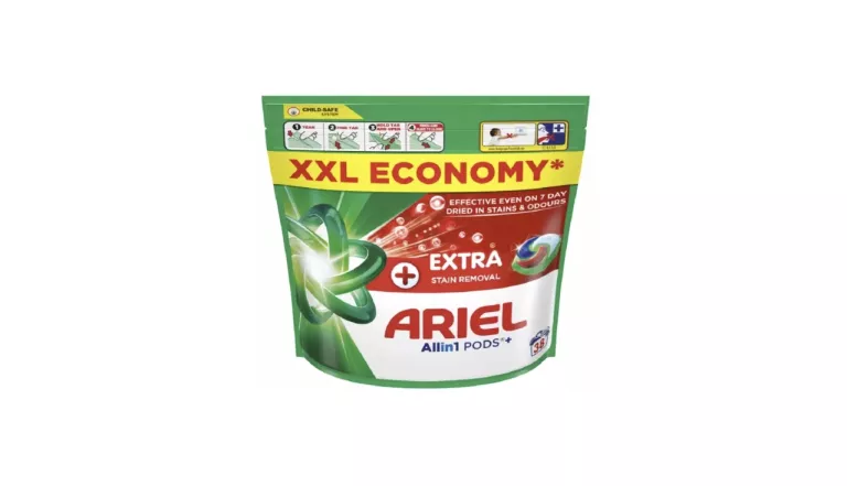 ARIEL EXTRA CLEAN ALLIN1 +, KAPSUŁKI DO PRANIA, 38 SZT