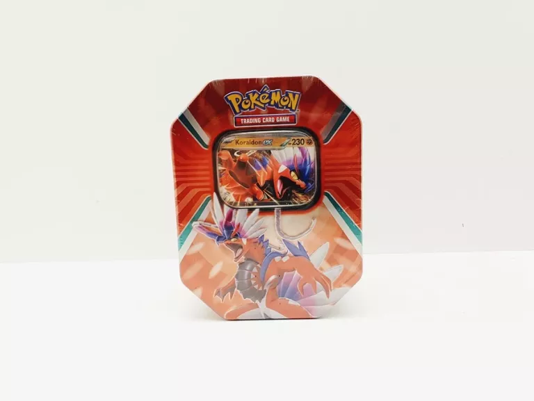 POKEMON TCG: PALDEA LEGENDS TIN - KORAIDON ZAFOLIOWANE OPAKOWANIE