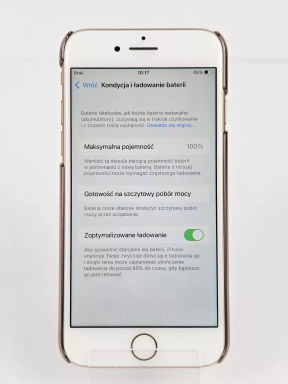 TELEFON APPLE IPHONE 8 64GB BATERIA 100% RÓŻOWY