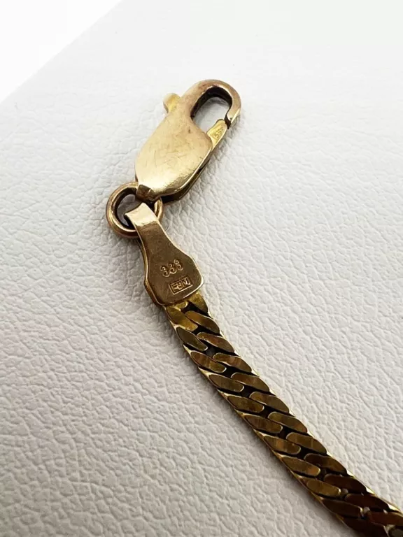 ŚLICZNA ZŁOTA BRANSOLETKA P.333/3,37G/19,50CM
