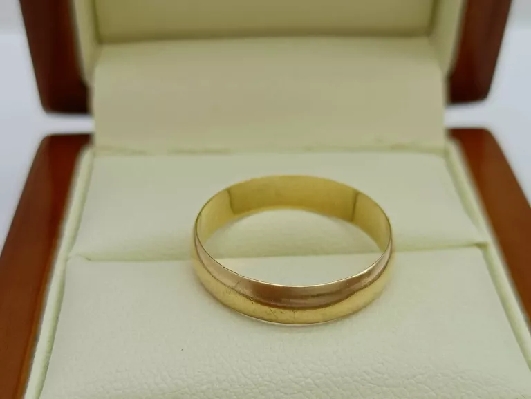 ZŁOTA OBRĄCZKA 2,07G PR.585 ROZMIAR 19