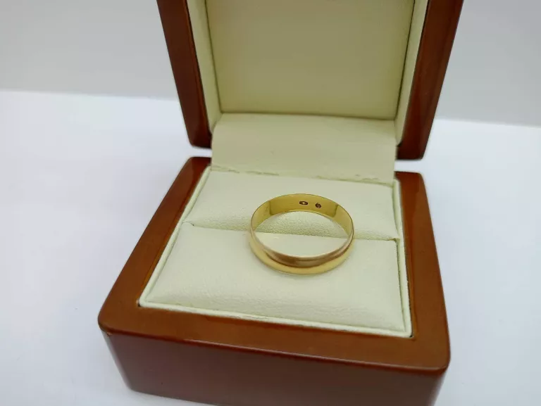 ZŁOTA OBRĄCZKA 2,07G PR.585 ROZMIAR 19