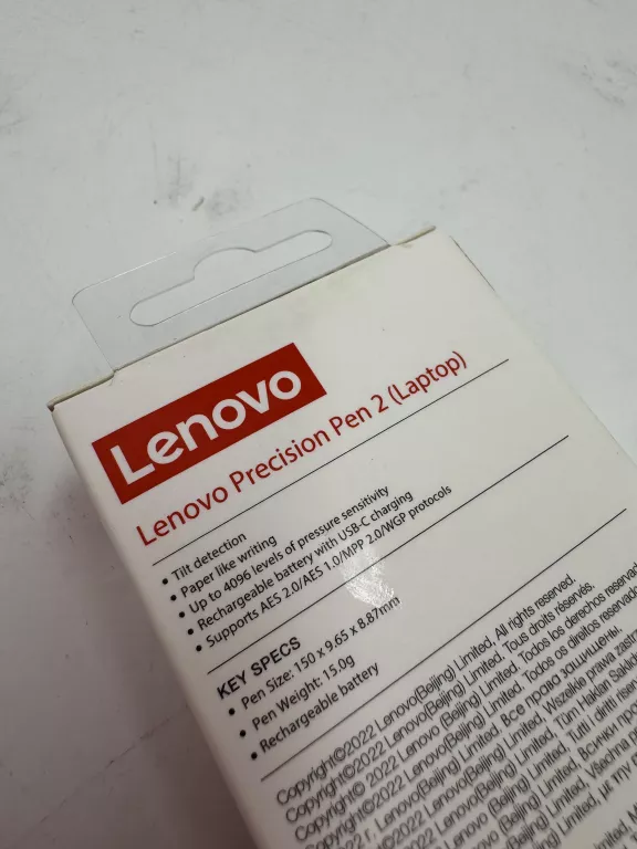 LENOVO PRECISION PEN 2 GX81J19854 PIÓRO DŁUGOPIS RYSIK DO TABLETU