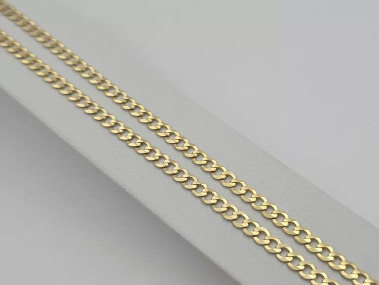 ZŁOTY ŁAŃCUSZEK SPLOT: PANCERKA - 585 14K 55CM 11,70G