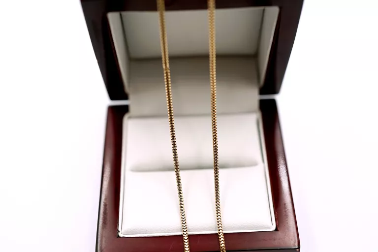 ZŁOTY ŁAŃCUSZEK ŻMIJKA PR.585 14K 46CM 3,00G