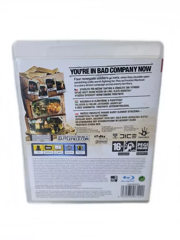 GRA PS3 BAD COMPANY BATTLEFIELD