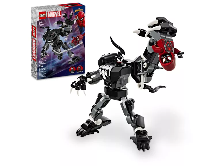 LEGO MARVEL SUPER HEROES MECHANICZNA ZBROJA VENOMA VS. MILES MORALES 76276