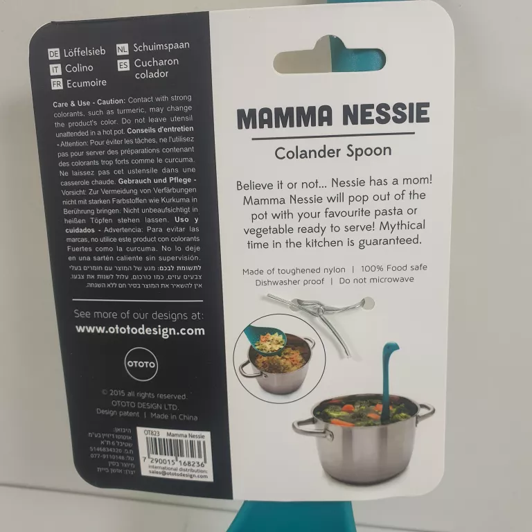 ŁYŻKA CEDZAKOWA MAMMA NESSIE