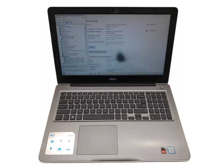 LAPTOP DELL INSPIRON 15 5567 I5 7 GEN