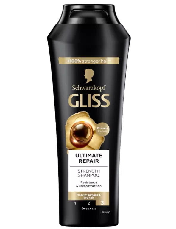 SCHWARZKOPF GLISS ULTIMATE REPAIR SZAMPON DO WŁOSÓW WZMACNIAJĄCY 250 ML