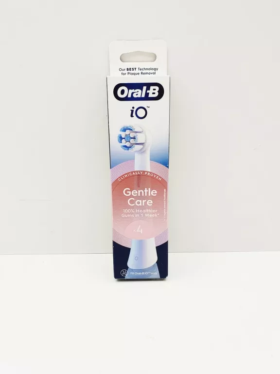 KOŃCÓWKA SZCZOTECZKI ORAL-B IO GENTLE CARE BIAŁE 4 SZT