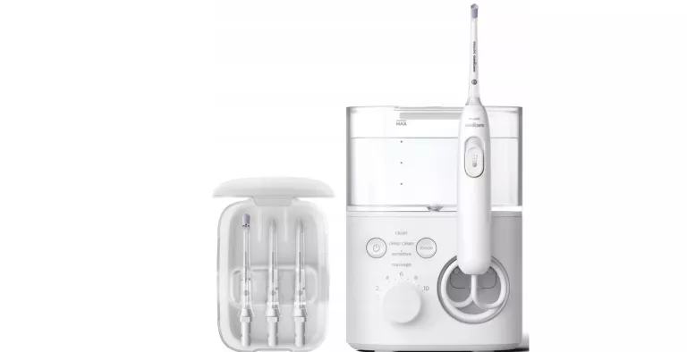 IRYGATOR PHILIPS SONICARE DO PŁUKANIA ZĘBÓW JAMY USTNEJ DENTYSTYCZNY BIAŁY
