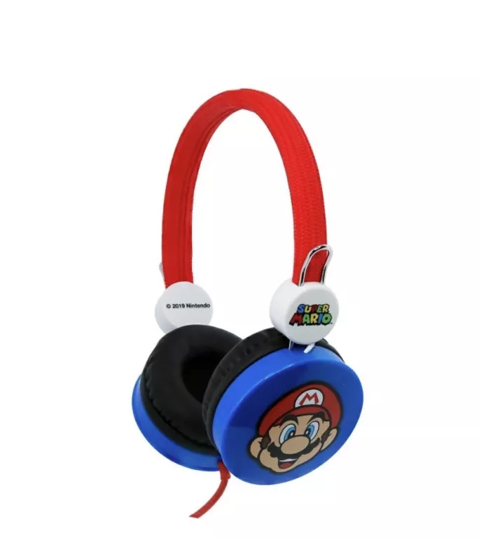 SŁUCHAWKI NAUSZNE DLA DZIECI SUPER MARIO