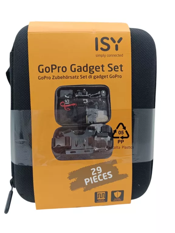 ZESTAW AKCESORIÓW ISY IAA-1800 DO GOPRO